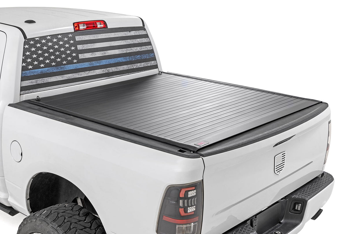 Rough Country Hard Roll-Up Bed Cover - Ram 1500 2009-2018 / Ram 2500 2010-2026 - 50319550