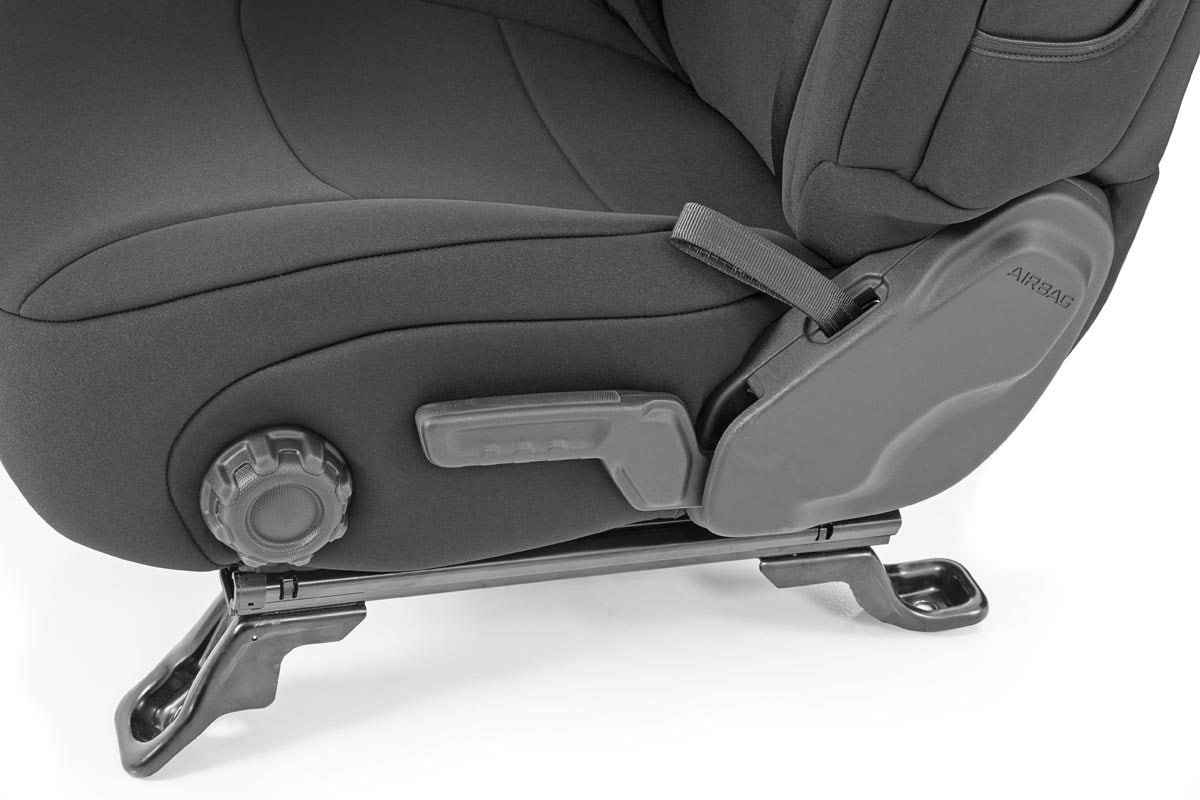 Rough Country Seat Covers | Jeep Wrangler Unlimited 4WD (2018-2026)