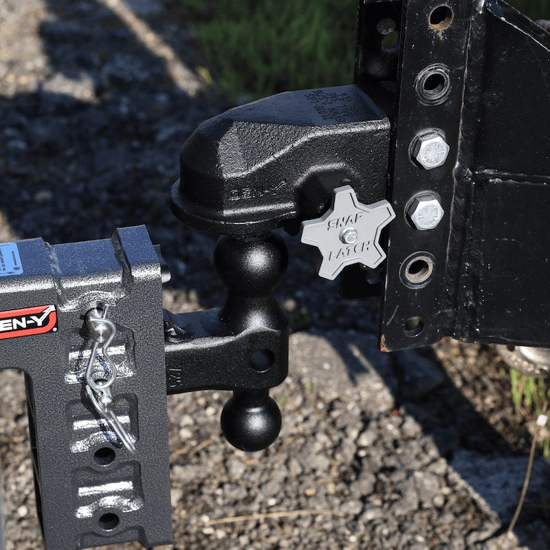 Gen-Y Admiral Coupler GH-24001 SnapLatch Channel Mount Trailer Coupler – 2-5/16″ Ball – 21K