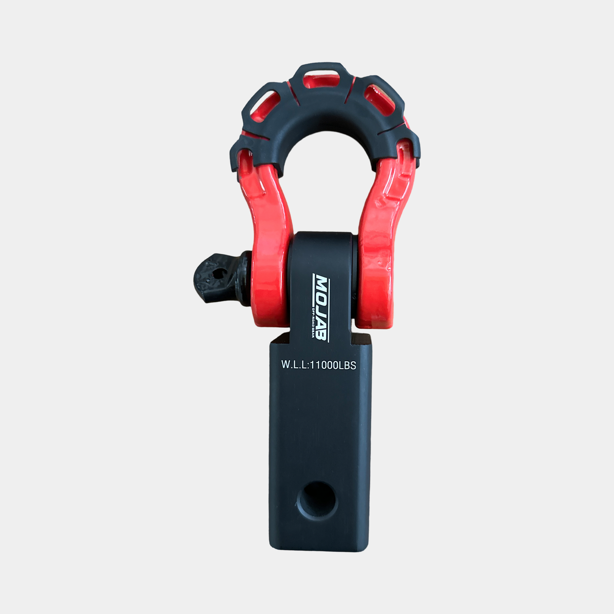 2'' Aluminum Hitch Receiver with Steel D-Shackle (LIFETIME WARRANTY)