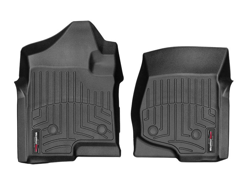 WeatherTech Front FloorLiner - Black - Chevy Silverado / GMC Sierra 1500/2500/3500 (2008-2014) - 4413061