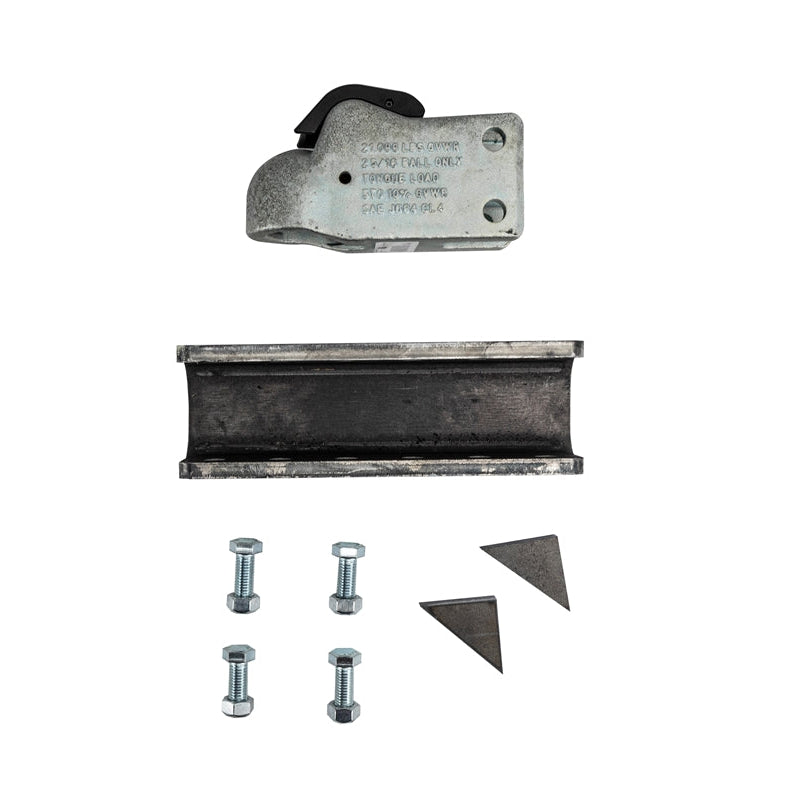 Demco RV 6125-95 Automatic Locking Class III Straight Tongue Coupler Kit – 2-5/16″ Ball – 20K