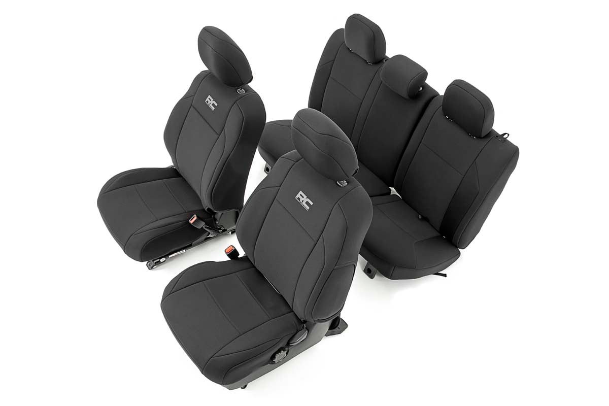 Rough Country Seat Covers | Toyota Tacoma 2WD/4WD (2016-2023)