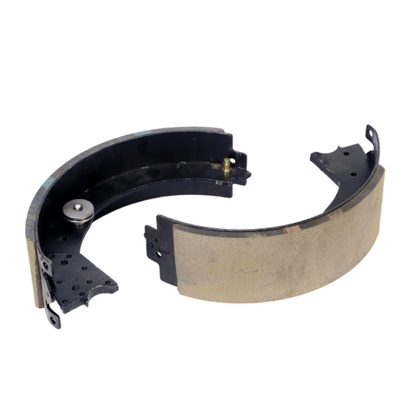 Trailer Parts Pro BP04-245 | Dexter 12-1/4" x 3-3/8" Replacement Brake Shoe & Lining | Left Side | Electric | Cast Backing | 8K