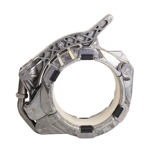 BTI BTC-A1-4S 4" All-In-One Cam & Groove Coupler | Split Gasket | Aluminum | Tank Trailer Hose Coupler