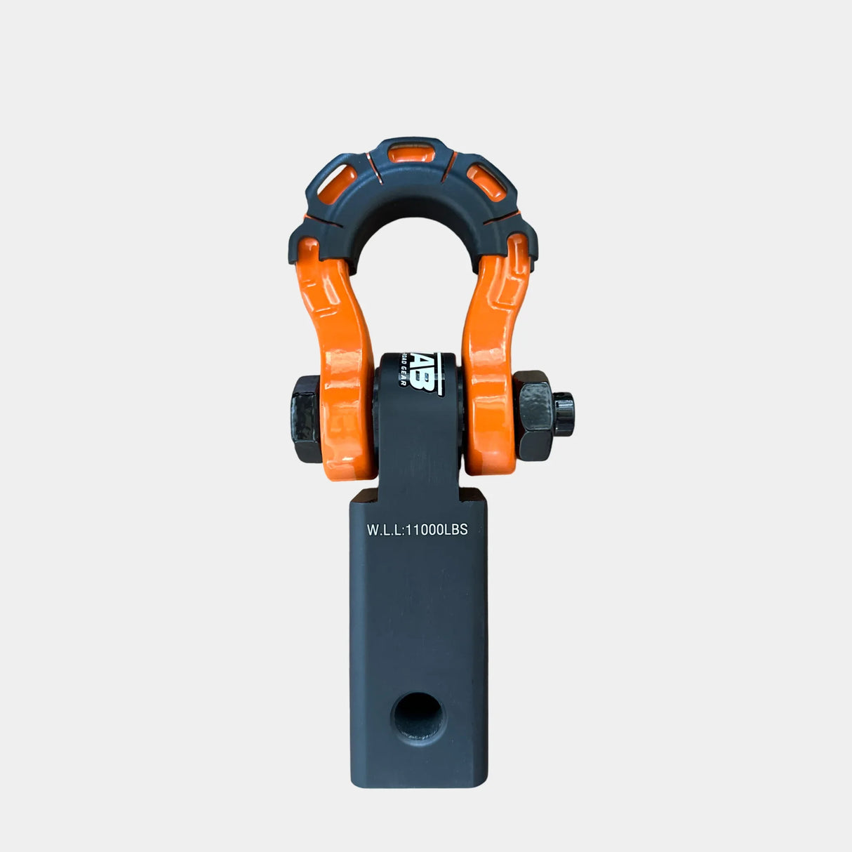 2'' Aluminum Hitch Receiver with Steel D-Shackle (LIFETIME WARRANTY)