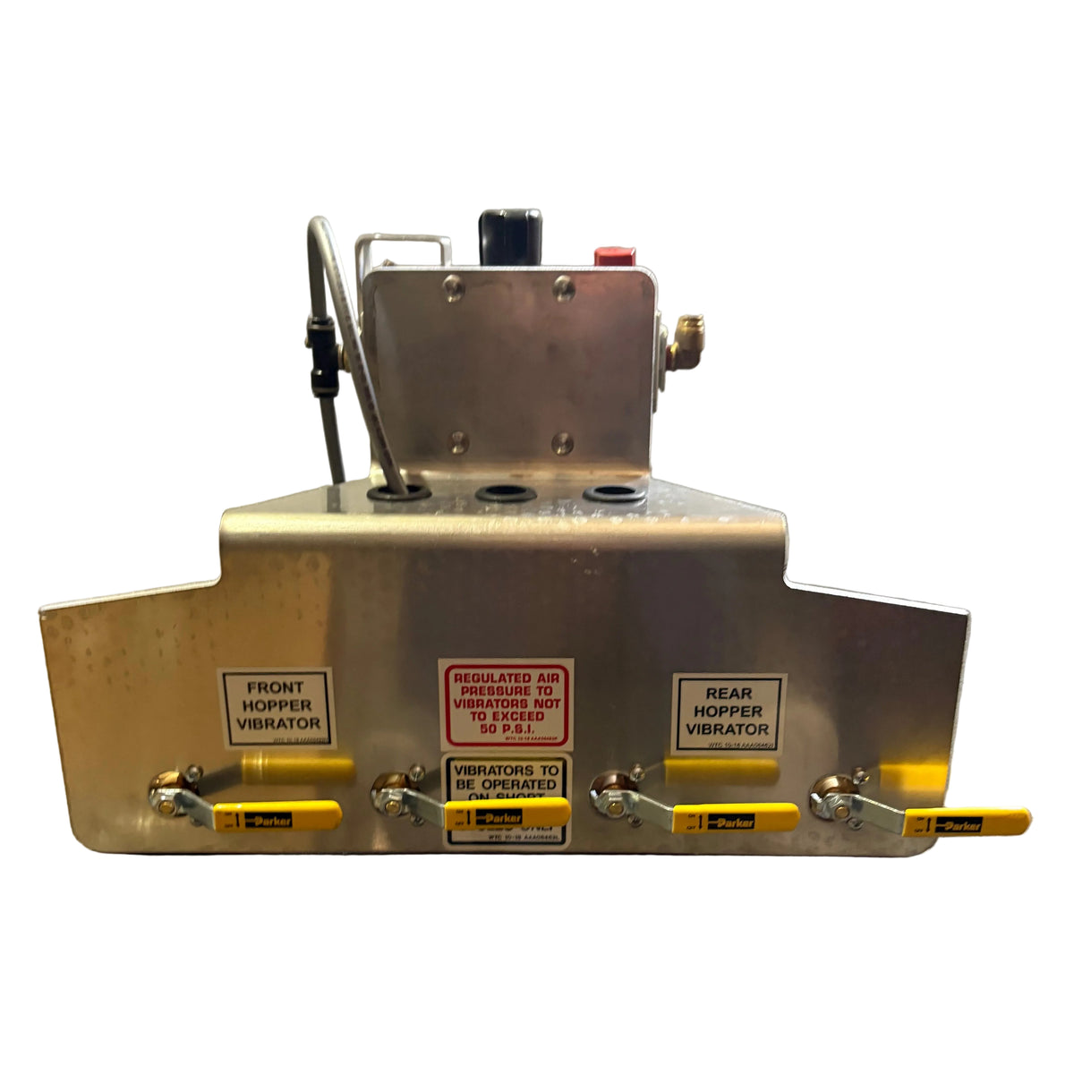 VIBRATOR CONTROL ASSEMBLY 4 VALVE MANIFOLD W/ OILER