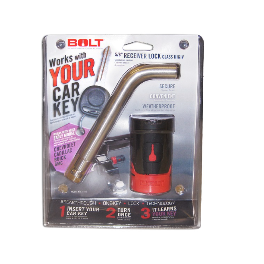 BOLT Locks 7018445 Receiver Hitch Lock – Fits GM Early Models