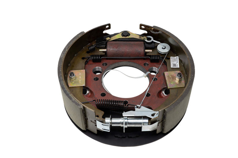 Trailer Parts Pro HB01-140 | 10,000 lb General Duty Forward Self-Adjust 12-1/4" x 3-3/8" Hydraulic Drum Trailer Brake | Left Side | 7-Bolt | Black Painted