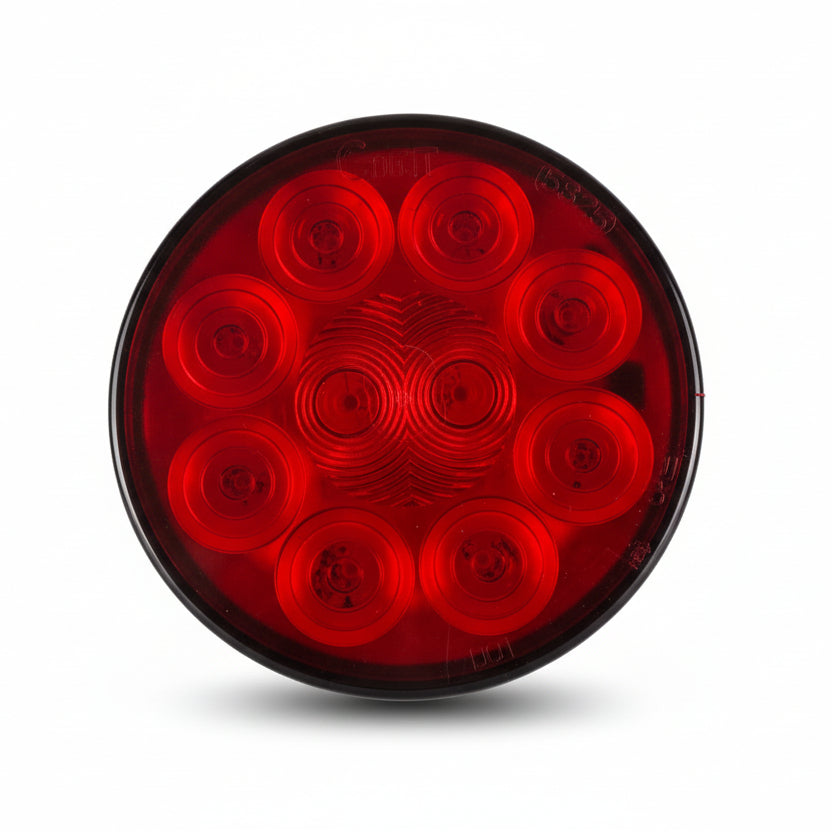 Wilson LED Red 4" Round Turn Light