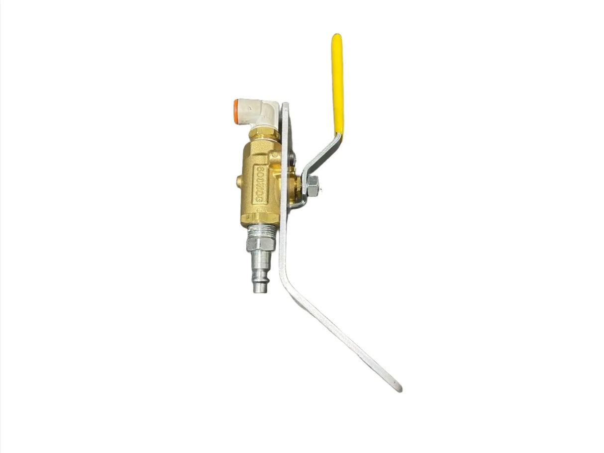 Quick Connect Valve & Mounting Bracket - Rodoc Leasing Sales & Service