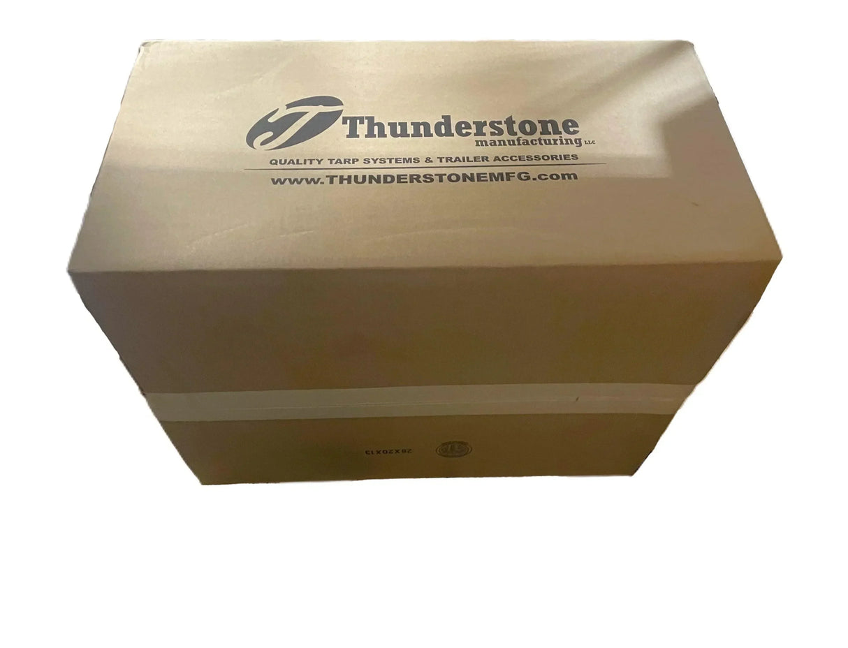 Thunderstone Manufacturing cardboard shipping box for tarp systems and trailer accessories