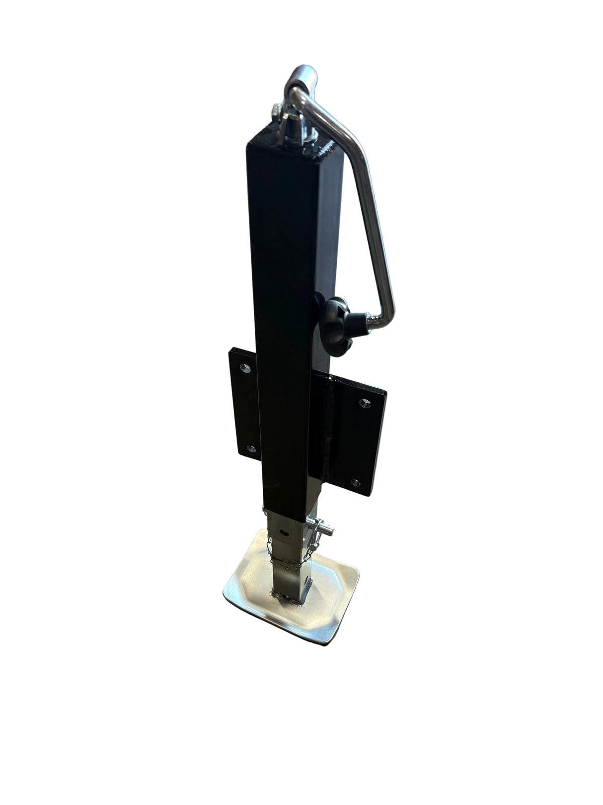 Sure-Trac 7K Top Wind Trailer Jack – OEM Replacement with Welded 8"x8" Mounting Plate