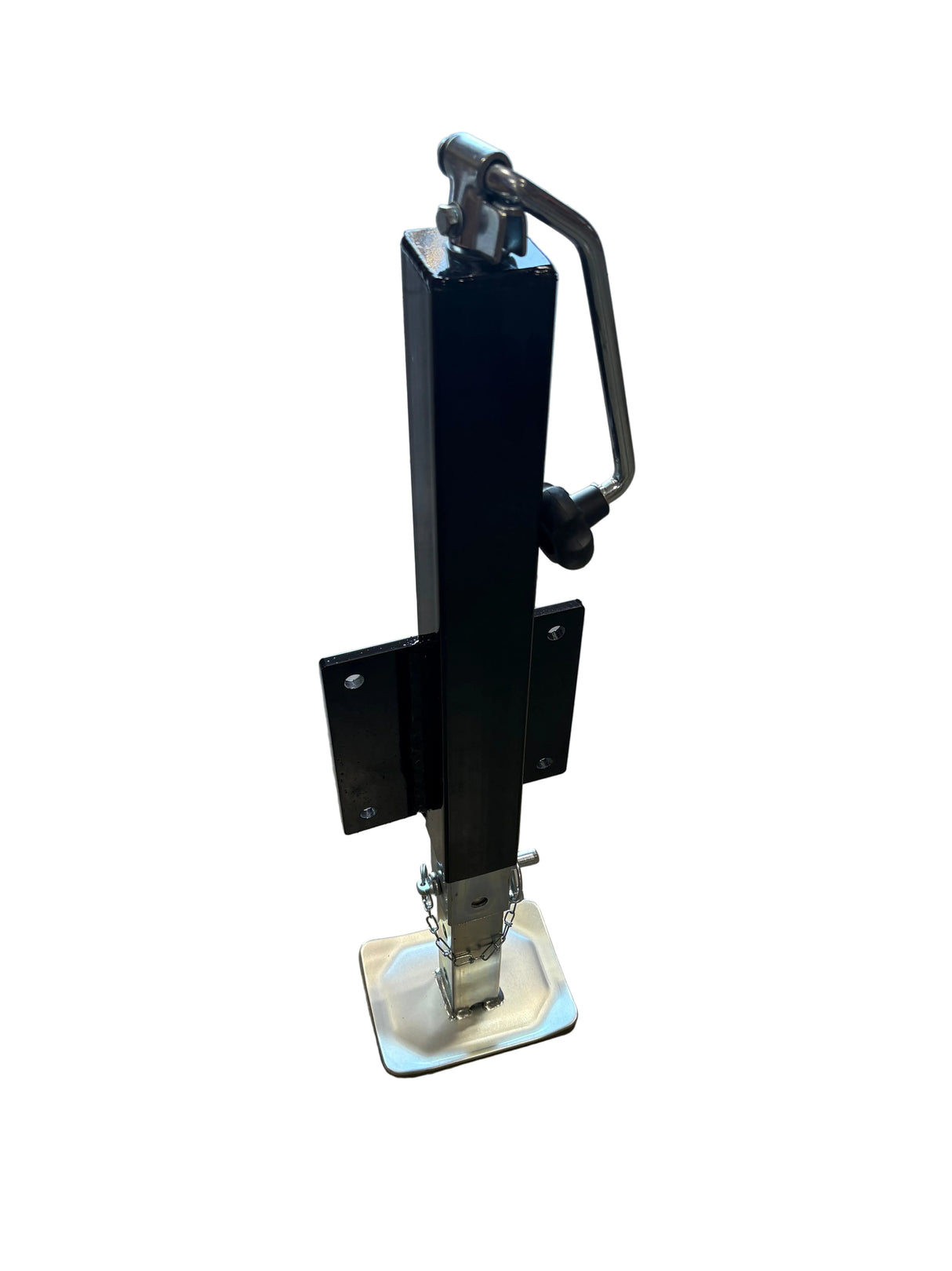 Sure-Trac 7K Top Wind Trailer Jack – OEM Replacement with Welded 8"x8" Mounting Plate