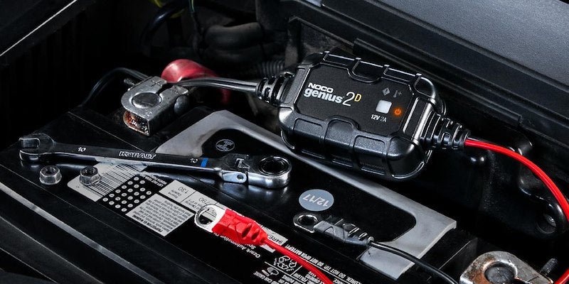 NOCO GENIUS2D 12V Direct-Mount Battery Charger & Maintainer – 2 Amp (120V–240V AC)