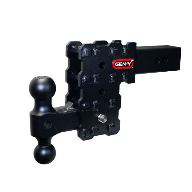Gen-Y Hitch GH-2413X Phantom-X 16K Adjustable Drop Hitch 2.5" Rec Dual Ball