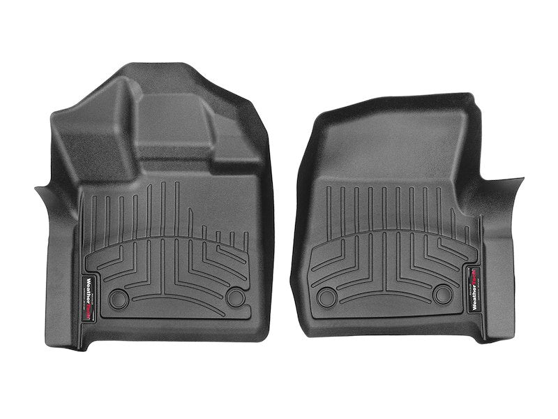 WeatherTech Front FloorLiner - Black - Chevy Silverado (2014-2019) - 447221