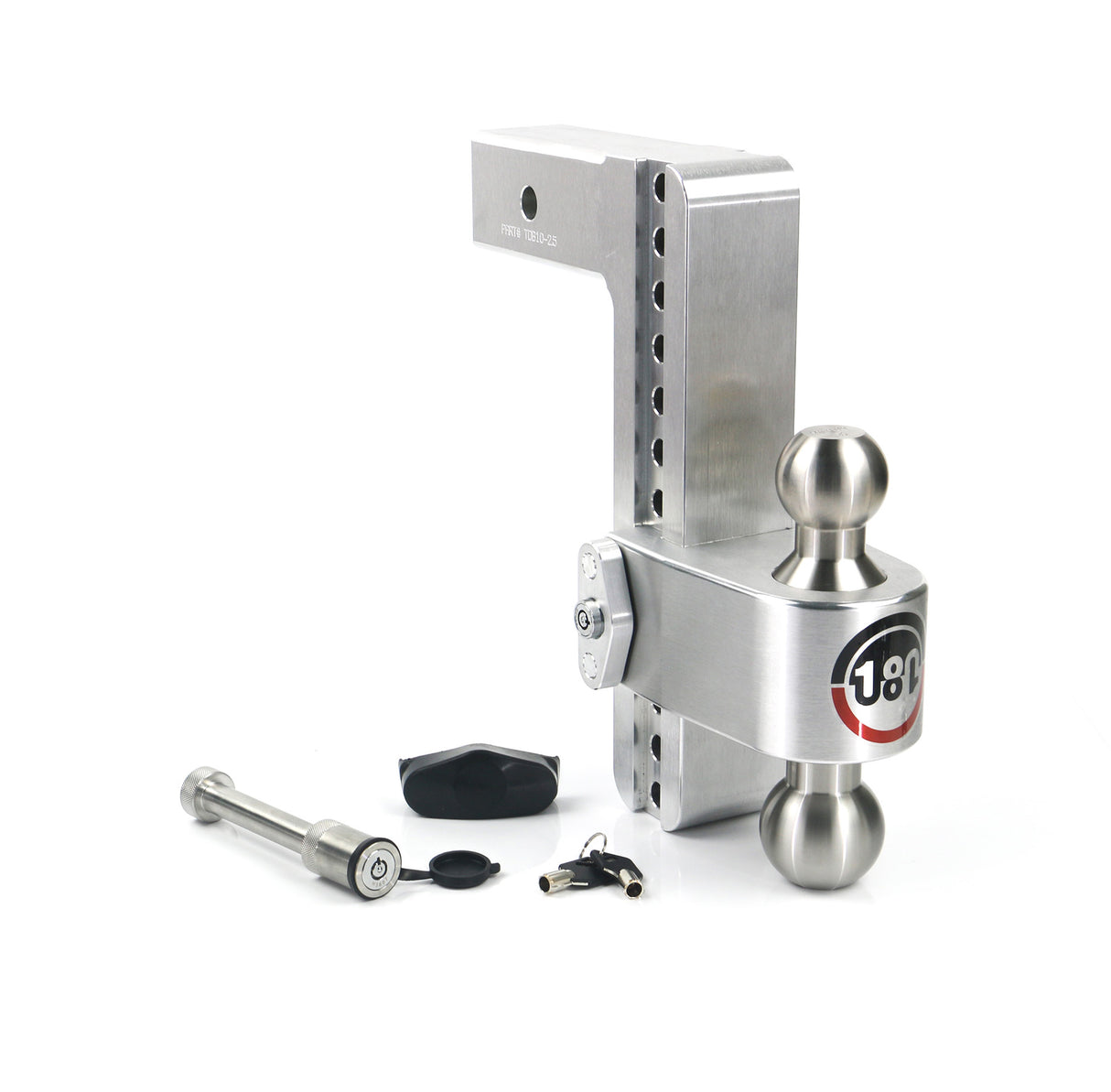 180 Hitch 10" Drop Hitch w/ 2.5" Shank (10K/18.5K GTWR) w/ WS05