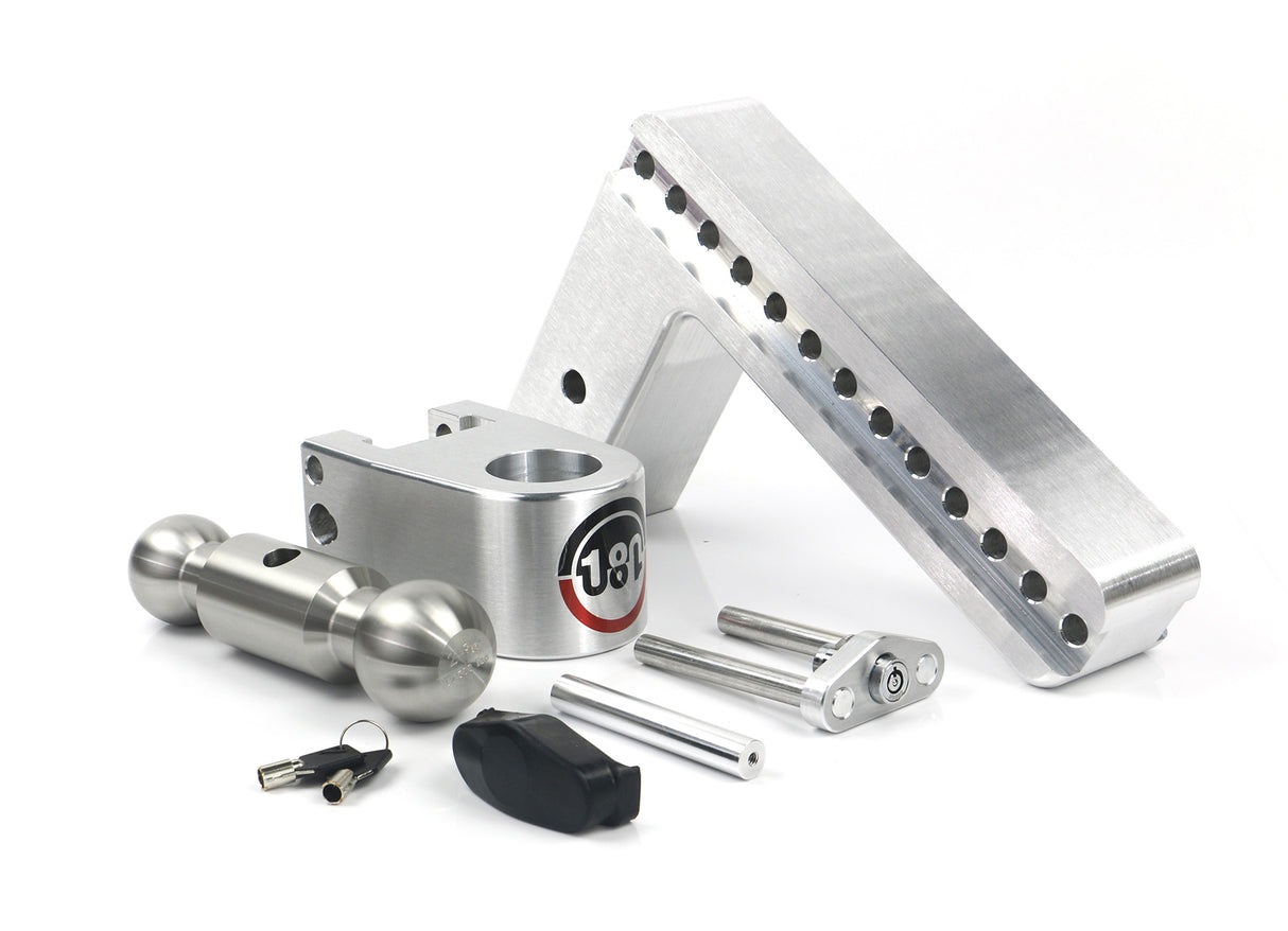 180 Hitch 10" Drop Hitch w/ 3" Shank (10K/21K GTWR) w/ WS05