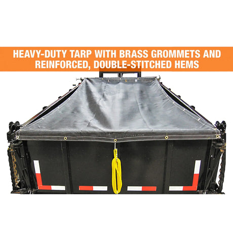 Dump Trailer Tarp Kit 6'x14' - Rodoc Leasing Sales & Service