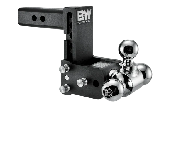 B&W Trailer Hitches Tow & Stow Model 8 Adjustable Trailer Hitch 2" Receiver Class IV - 10,000 lb GTW - TS10048B