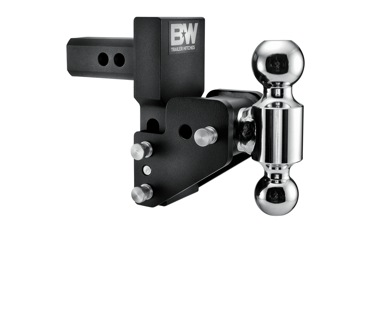 B&W Trailer Hitches Tow & Stow Adjustable Trailer Hitch 2" Receiver - GM Multi-Pro Tailgate - 10,000 lb GTW - TS10063BMP