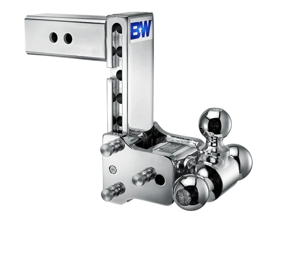 B&W Trailer Hitches Tow & Stow Model 10 Adjustable Trailer Hitch 2-1/2" Receiver Class V - 18,000 lb GTW - TS20049C