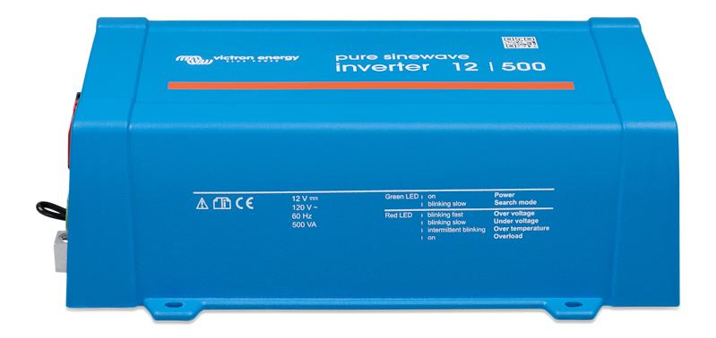 Victron Energy Phoenix 12/500 Inverter – 12V DC to 120V AC | PIN125010500