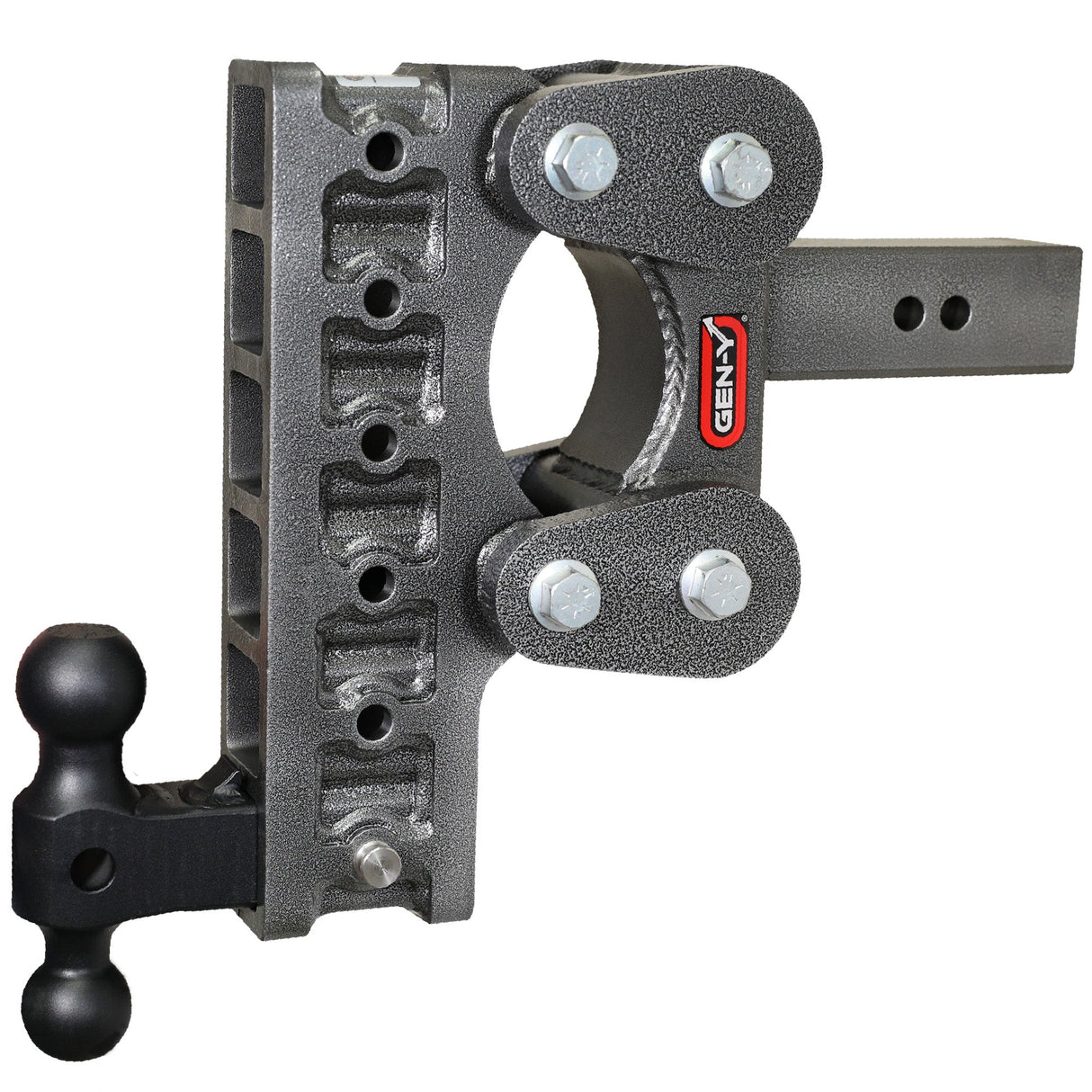 Gen-Y The BOSS TORSION-FLEX 2.5" Shank 10" Drop 1.7K TW 16K Hitch & GH-051 Dual-Ball