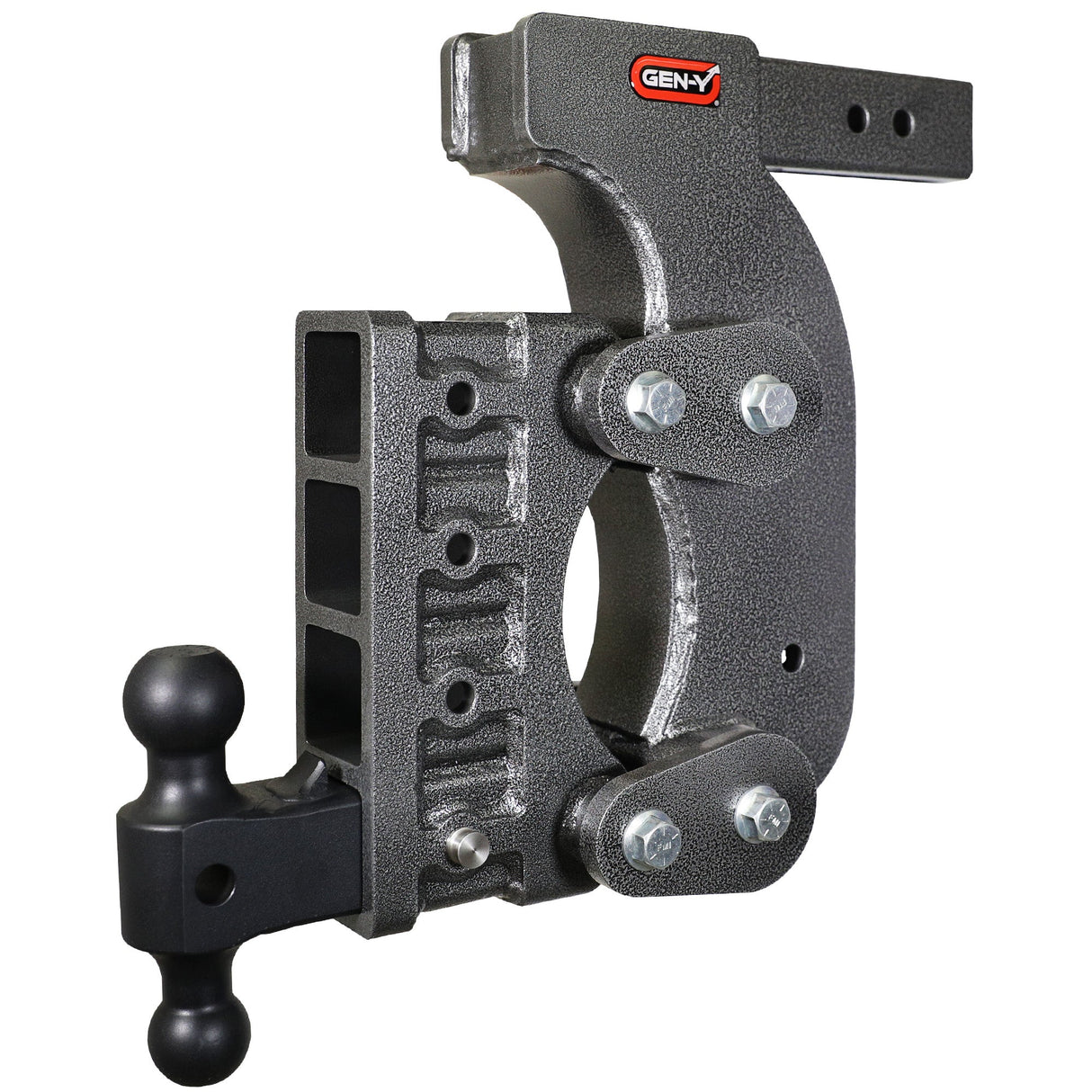 Gen-Y The BOSS TORSION-FLEX 2.5" Receiver 15" Drop 2.4K TW 21K Hitch & GH-061 Dual-Ball & GH-0101 Stabilizer Kit