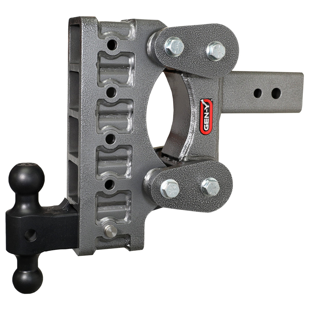 Gen-Y The BOSS TORSION-FLEX 3" Shank 9" Drop 2.4K TW 21K Hitch & GH-061 Dual-Ball