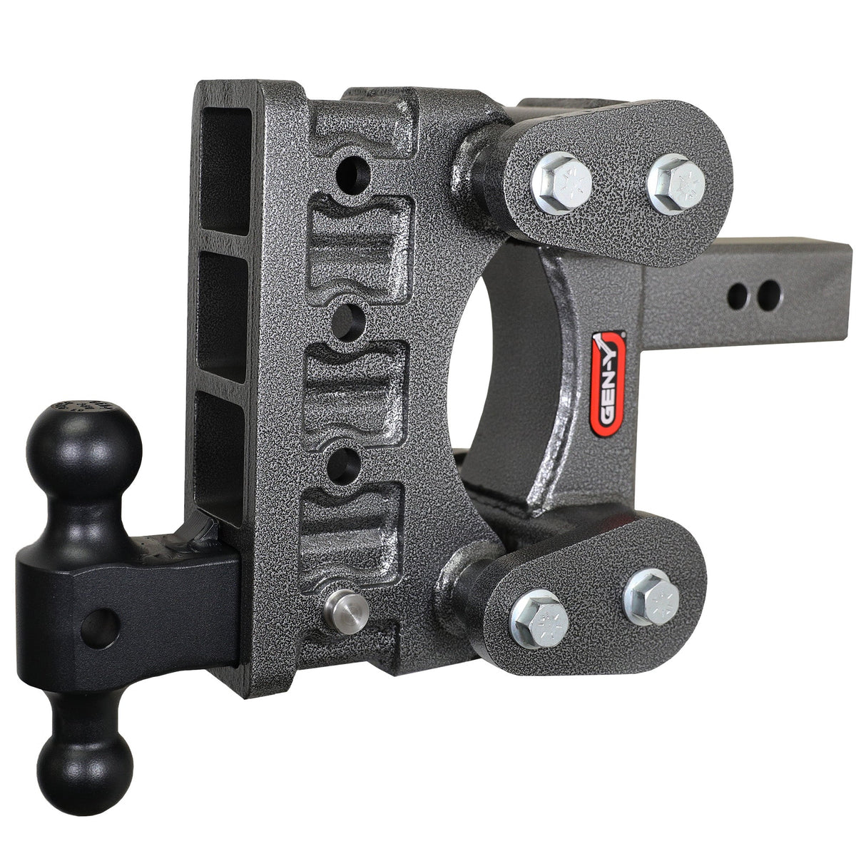 Gen-Y The BOSS TORSION-FLEX 2.5" Shank 6" Drop 3.5K TW 32K Hitch & GH-0161 Dual-Ball