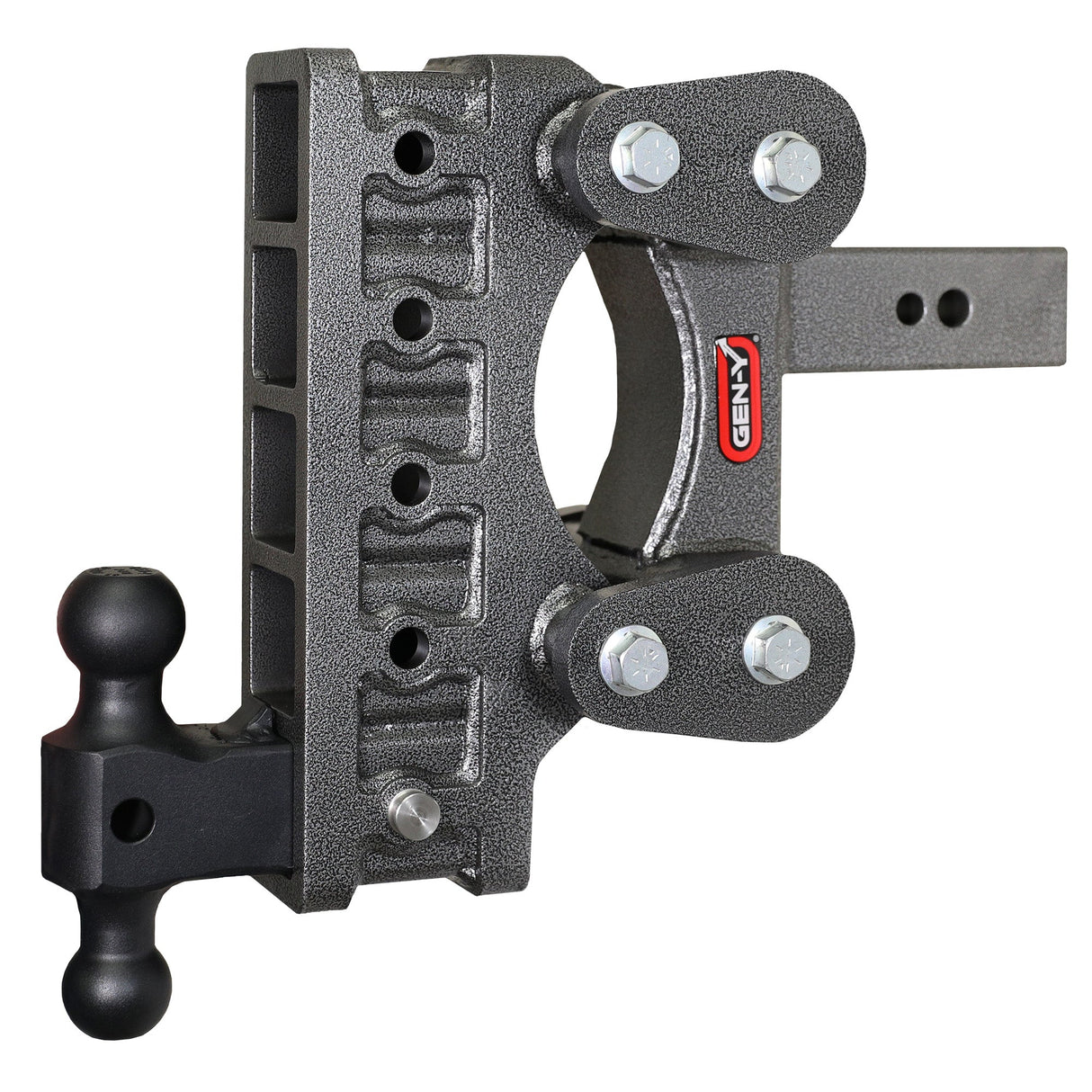 Gen-Y The BOSS TORSION-FLEX 2.5" Shank 9" Drop 3.5K TW 32K Hitch & GH-0161 Dual-Ball