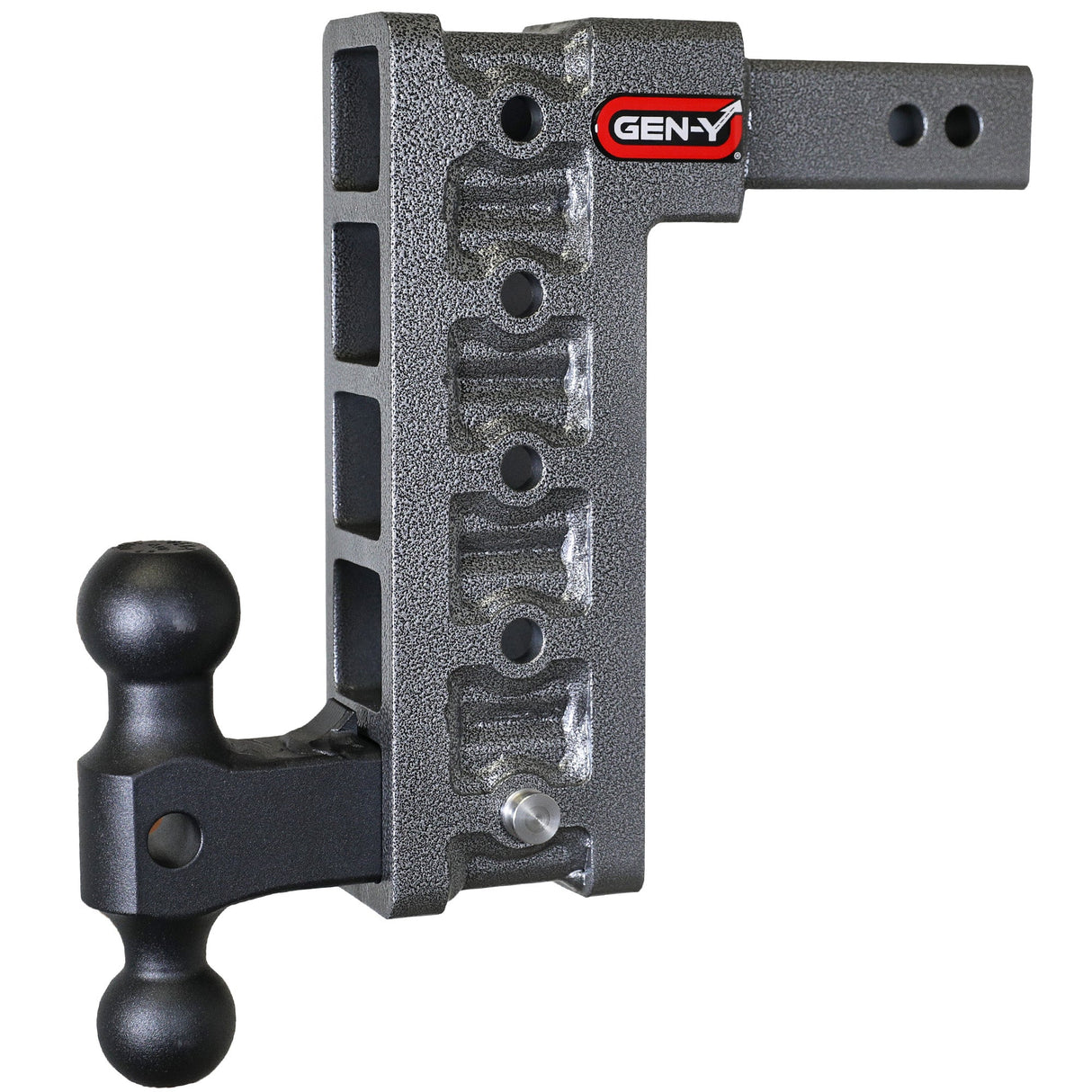 Gen-Y MEGA-DUTY 2" Shank 10" Drop 2K TW 16K Hitch & GH-051 Dual-Ball