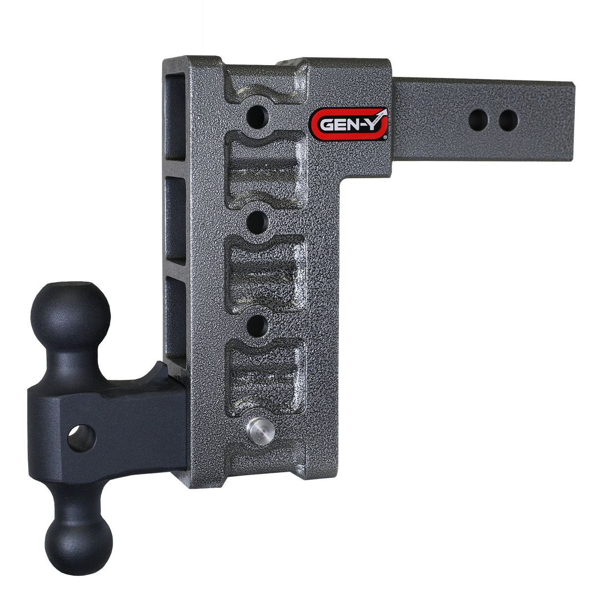 Gen-Y MEGA-DUTY 2.5" Shank 9" Drop 3K TW 21K Hitch & GH-061 Dual-Ball
