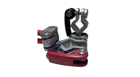 QCBC Quick Change Battery Clamps | AAD Double Cable | Zamak 3 Zinc Alloy | Part #QCBA-AAD
