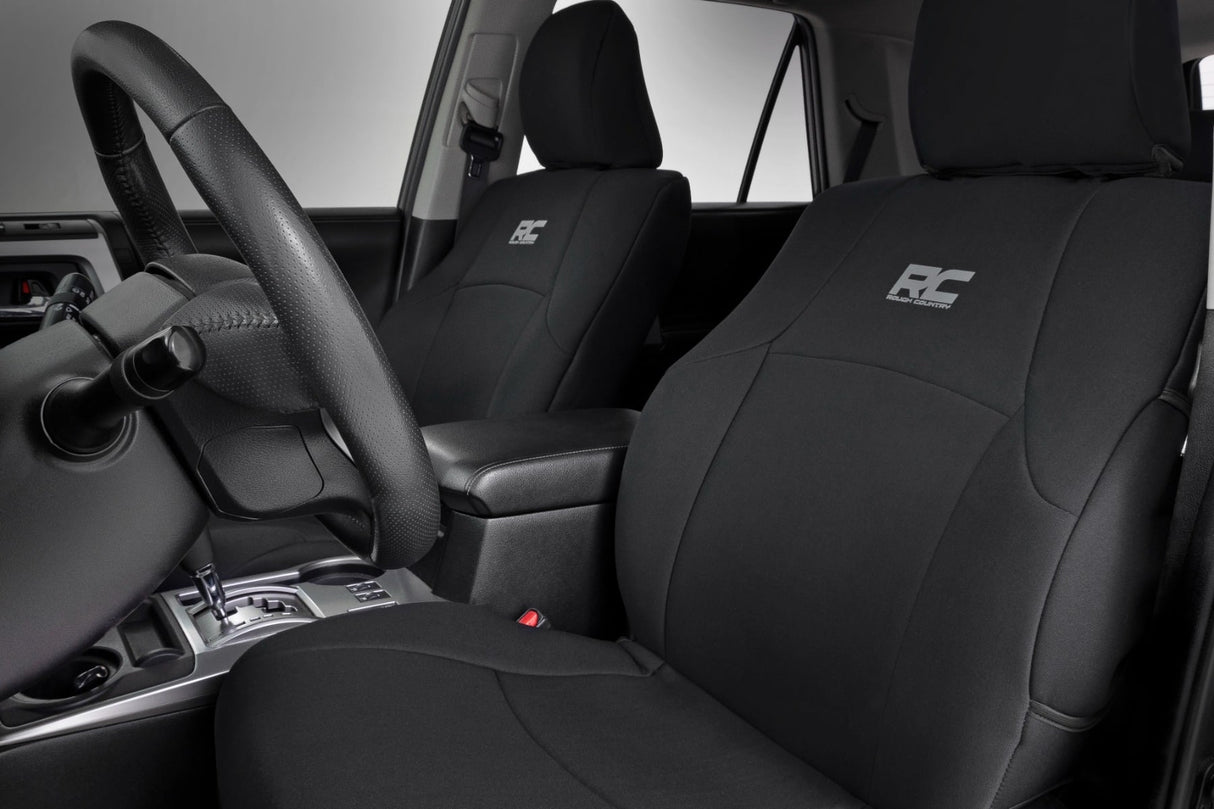 Rough Country Seat Covers | FR & RR | Toyota 4Runner 2WD/4WD (2011-2024)