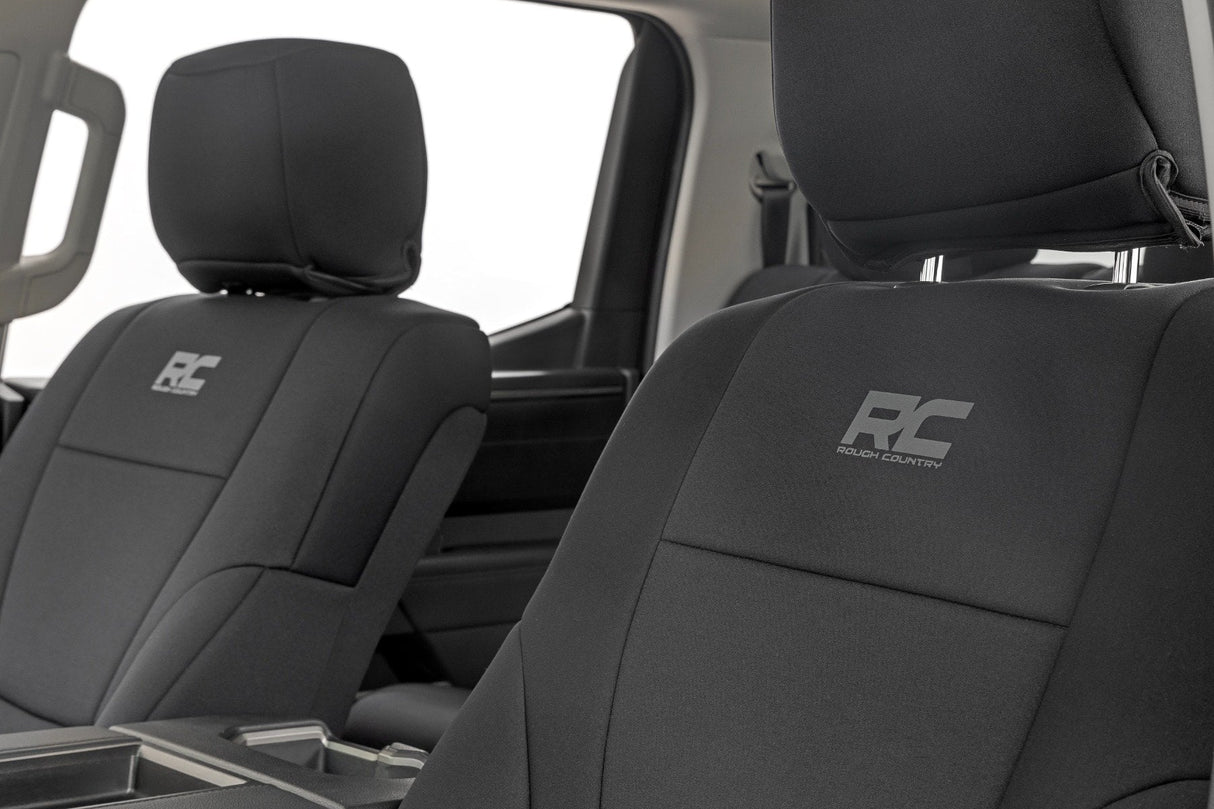 Rough Country Seat Covers | Toyota Tundra 2WD/4WD (2022-2026)