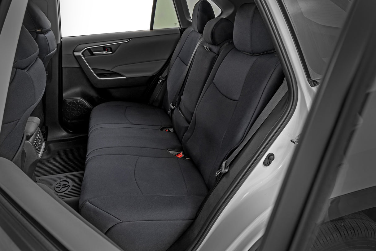 Rough Country Seat Covers | Front & Rear | Toyota RAV4 2WD/4WD (2019-2025)