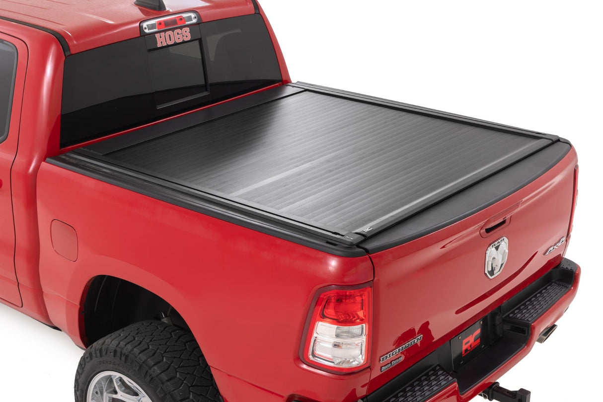 Rough Country Powered Retractable Bed Cover - 5'7" Bed - Ram 1500/1500 TRX (2019-2026) - 51307550
