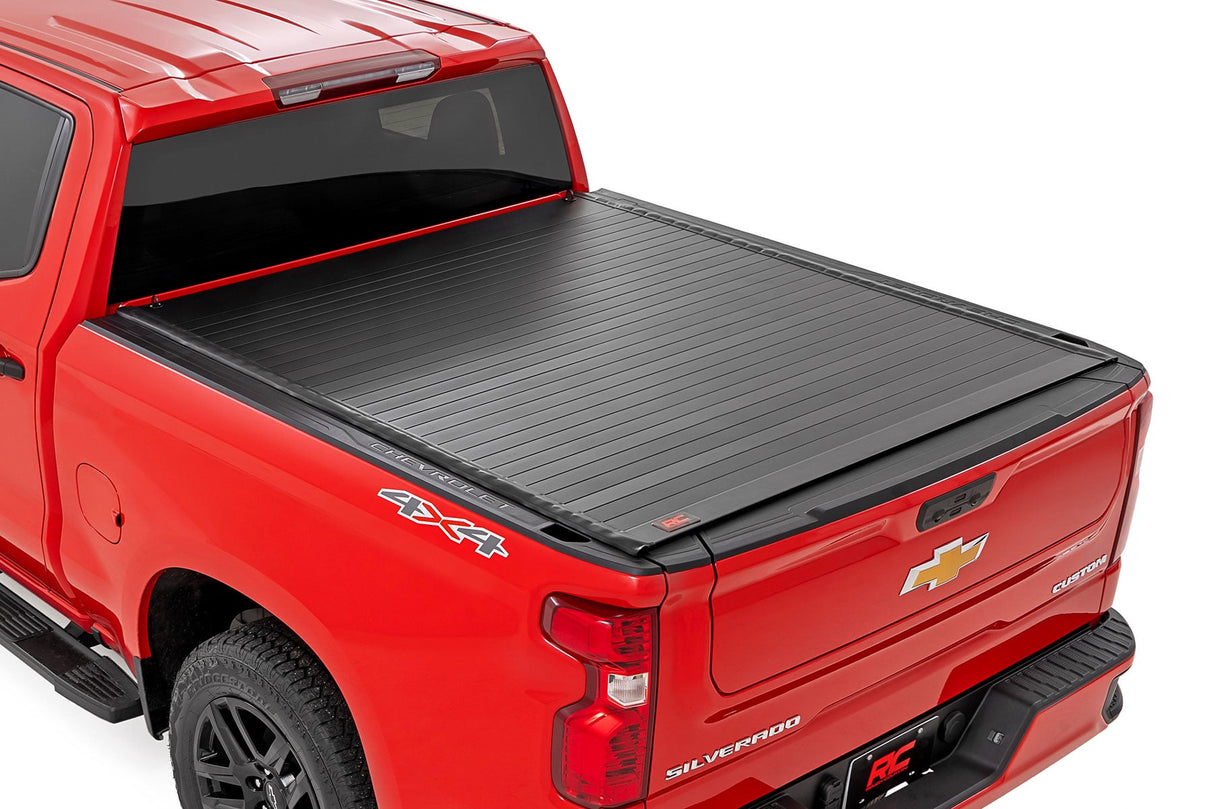 Rough Country Hard Roll-Up Bed Cover - Chevy/GMC Silverado/Sierra 1500 2019-2026 - 50120580