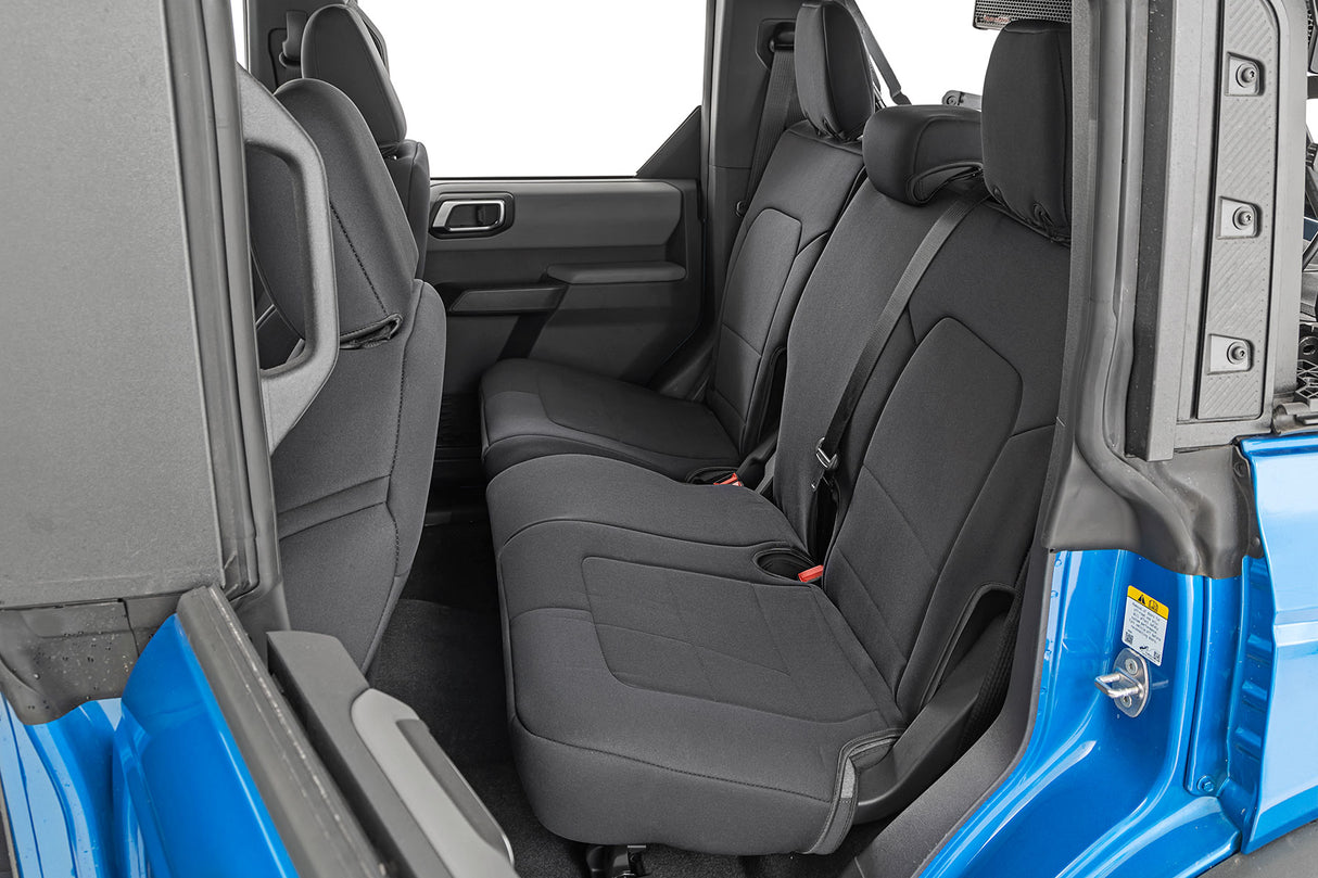 Rough Country Seat Covers | Ford Bronco 4WD (2021-2026)