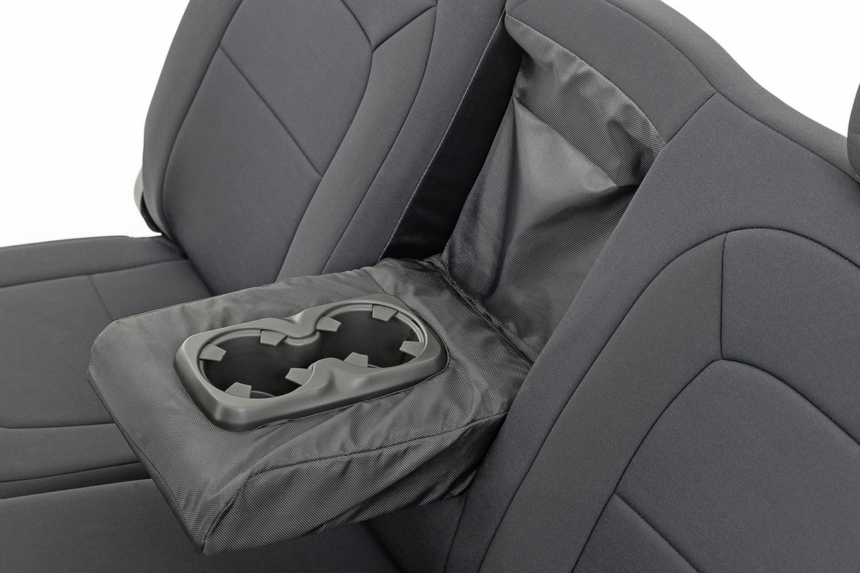 Rough Country Seat Covers | Front Bucket | Rear Bench | Chevy/GMC Canyon/Colorado (2015-2022)