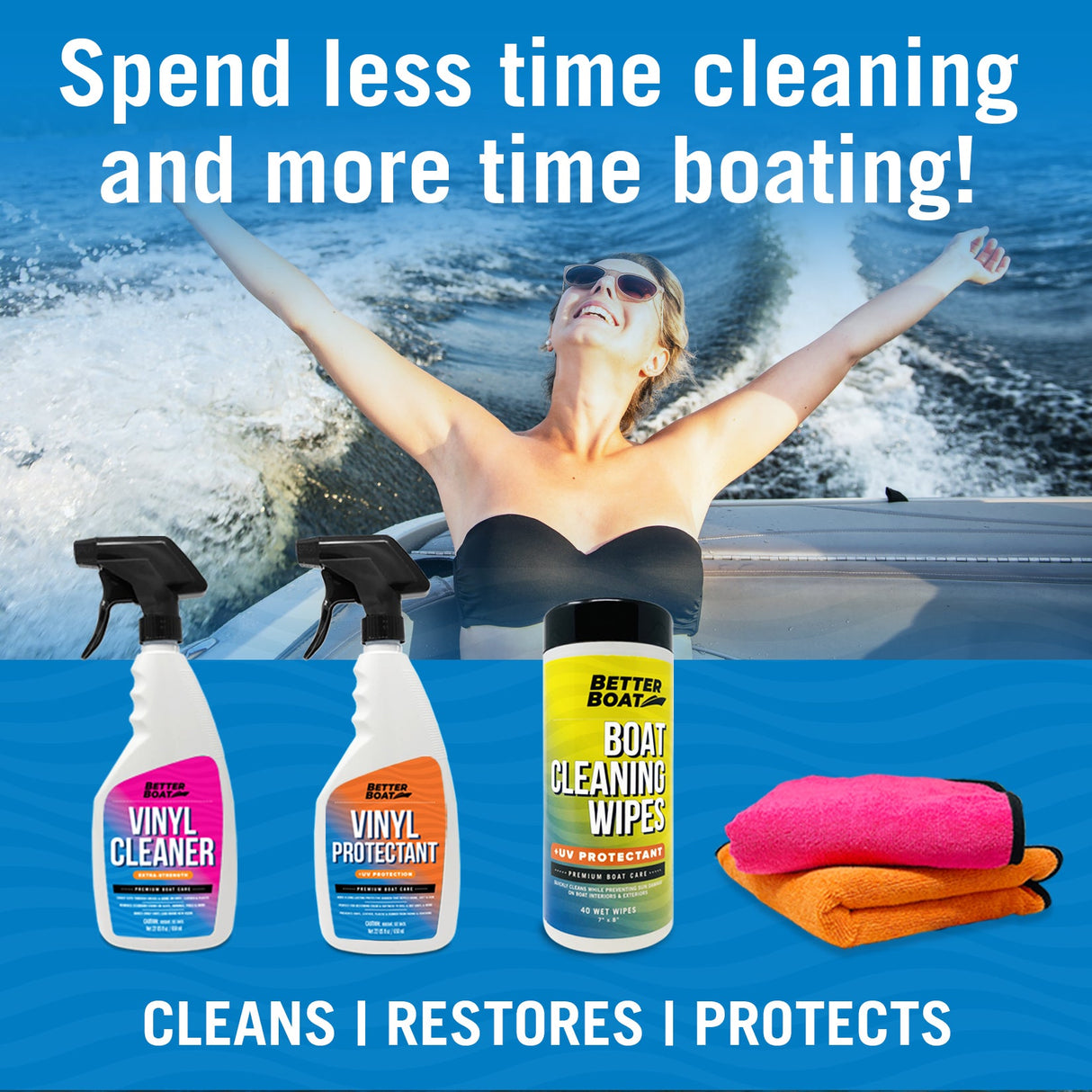 Boat Interior Cleaning Kit