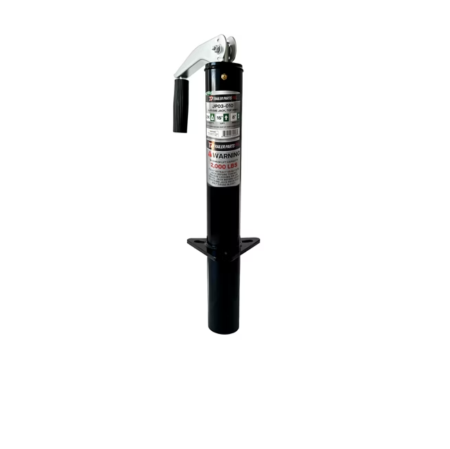 Trailer Parts Pro 2000 lbs capacity A-Frame Jack on a white background