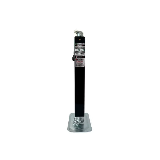 Trailer parts Pro 8000 Lbs Capacity Drop Leg Jack on a white background