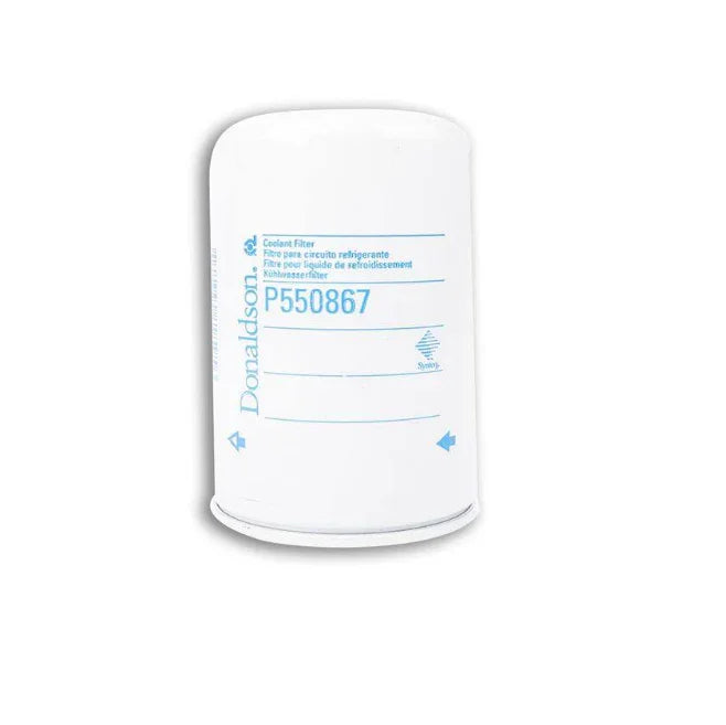 Donaldson filter P550867 on a white background