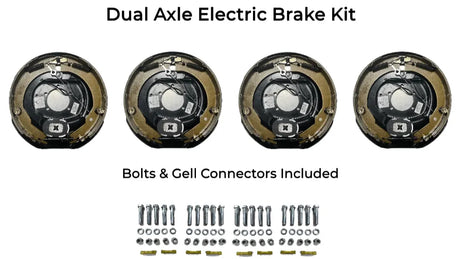 Dual Axle Self Adjusting Electric Brake Kit Compatible with Timpte Trailers - Rodoc Leasing Sales & Service