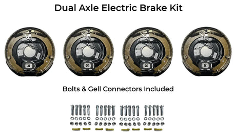 Dual Axle Self Adjusting Electric Brake Kit Compatible with Timpte Trailers - Rodoc Leasing Sales & Service