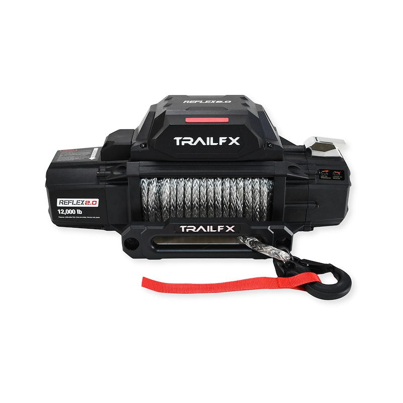 TrailFX Reflex 2.0 Electric Winch – 12,000 lb – Synthetic Rope WRS212B